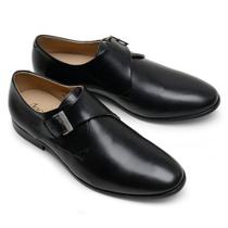 Sapato Social Masculino Couro Liso Detalhe Fivela Monkstrap Sapato Social Masculino Couro Liso Detalhe Fivela Monkstrap