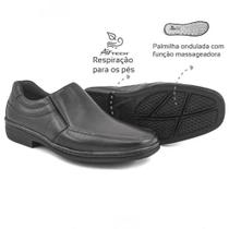 Sapato Social Masculino Couro Preto Leveterapia 43102 Sapato Social Masculino Couro Preto Leveterapia 43102