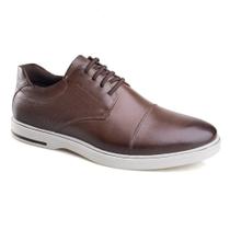 Sapato Social Masculino Couro Rafarillo Oxford Derby Moderno