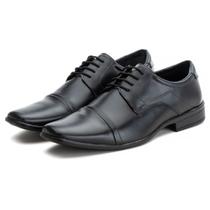 Sapato Social Masculino Couro Roma Shoes Calçado Fosco Elegante Estiloso