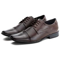 Sapato Social Masculino Couro Roma Shoes Calçado Fosco Elegante Estiloso