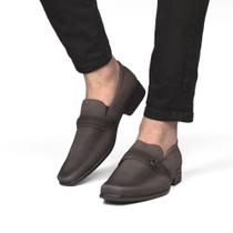 Sapato social masculino de calçar Nobuck antiderrapante varias cores