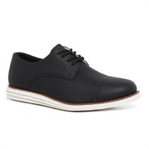 Sapato Social Masculino Derby Casual Com Solado Ortopédico Premium Original