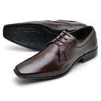 Sapato Social Masculino Derby Luke Reta Oposta - 9904 - Café Sapato Social Masculino Derby Luke Reta Oposta - 9904 - Café