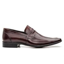 Sapato Social Masculino Design Italiano Bico Quadrado Casamento Confortável Elegante Formal