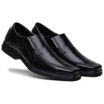 Sapato Social Masculino Elástico Liso Conforto Elegante