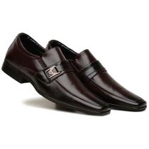 Sapato Social Masculino Elástico Metal Leve Macio Conforto