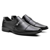 Sapato Social Masculino Elegante Confortável LIso Macio e Leve NL137