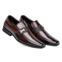 Sapato Social Masculino Elegante Ortopédico Luxuoso Elegante Casual