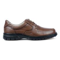 Sapato Social Masculino em Couro com Fecho de Cadarço e Palmilha de Gel Confortável Sapato Social Masculino em Couro com Fecho de Cadarço e Palmilha de Gel Confortável