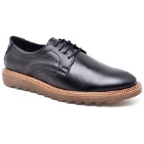 Sapato Social Masculino em Couro Legitimo com Sola Especial Trator (Cft45020)
