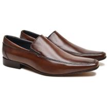 Sapato Social Masculino em Couro Legítimo Original Confortável Sem Cadarço Mocassim Loafer Tucson Berganno Sapato Social Masculino em Couro Legítimo Original Confortável Sem Cadarço Mocassim Loafer Tucson Berganno