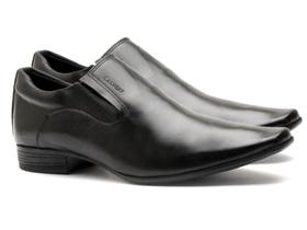 Sapato social masculino em couro preto tradicional 1100D760