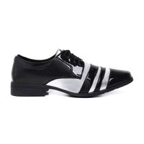 Sapato Social Masculino Em Verniz Bico Fino Quadrado Especial Luxo Sapato Social Masculino Em Verniz Bico Fino Quadrado Especial Luxo