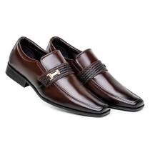 Sapato Social Masculino Fivela Elástico Confortável Sapato Social Masculino Fivela Elástico Confortável