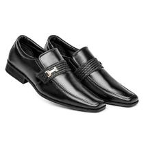 Sapato Social Masculino Fivela Elástico Confortável Sapato Social Masculino Fivela Elástico Confortável