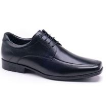 Sapato Social Masculino Jota Pe Couro Preto Ref 71705