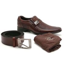 Sapato Social Masculino Kit 4 Em 1 Rafarillo 34011