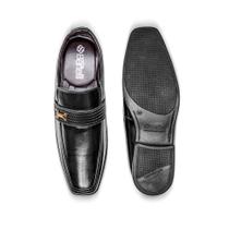 Sapato Social Masculino Linha Confort Finissimo Acabamento Calce Fácil Solado Aderente