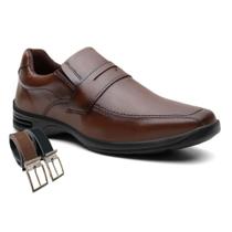Sapato Social Masculino Liso Confortável + Cinto (Cft25180) Sapato Social Masculino Liso Confortável + Cinto (Cft25180)