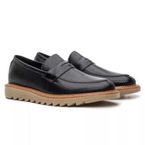 Sapato Social Masculino Loafer Casual Masculino Couro Slip On (Cft45030)