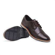 Sapato Social Masculino material sintético Confortável Elegante para Trabalho e Festa Sapato Social Masculino material sintético Confortável Elegante para Trabalho e Festa