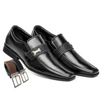 Sapato Social Masculino Moderno com Detalhe em Metal Noivo Casamento + Cinto (G70132) Sapato Social Masculino Moderno com Detalhe em Metal Noivo Casamento + Cinto (G70132)