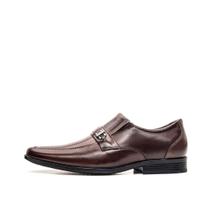 Sapato Social Masculino Office Classic 7500 Dark Brown