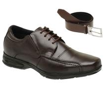 Sapato Social Masculino Ortopédic Moderno Cinto Sapato Social Masculino Ortopédic Moderno Cinto