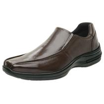 Sapato social masculino ortopédico antistress de couro confortavel 37 ao 46