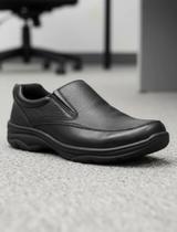 Sapato Social Masculino Ortopédico Couro Legítimo Antistress Sapato Social Masculino Ortopédico Couro Legítimo Antistress