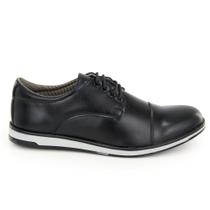 Sapato Social Masculino Oxford Cap Toe Italiano Elegante Macio Confortável Trabalho Eventos