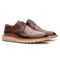 Sapato Social Masculino Oxford Clássico Sola Tratorada Estiloso Moderno Premium 3650