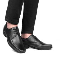 Sapato Social Masculino Oxford Em Couro Premium Confortável