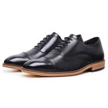 Sapato Social Masculino Oxford Estiloso 100% Couro Cullen