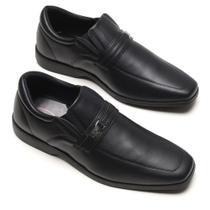 Sapato Social Masculino Preto Casual Elegante