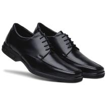 Sapato Social Masculino Preto com Cadarço Confortável do 37 ao 44 Cor:PretoTamanho:39Gênero:Homem Sapato Social Masculino Preto com Cadarço Confortável do 37 ao 44 Cor:PretoTamanho:39Gênero:Homem