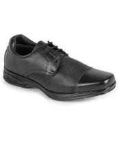 Sapato Social Masculino Preto Confort Couro 5051