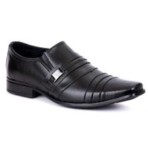 Sapato Social Masculino Preto de material sintético ideal para uma ocasiao especial Ref: 916