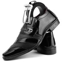 sapato social masculino preto elegante + cinto social sapato social masculino preto elegante + cinto social