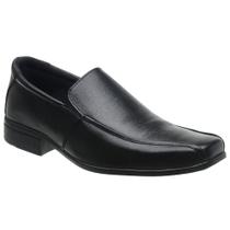 Sapato Social Masculino Preto Fashion Couro 3080