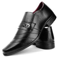 Sapato social masculino preto moderno atual e discreto Sapato social masculino preto moderno atual e discreto