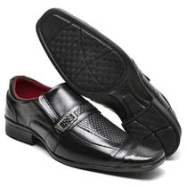 Sapato Social Masculino Siena Numerações Especiais Preto Vogado Shoes