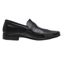 Sapato Social Masculino Sofisticado Bico Quadrado Palmilha Macia Elegância Diária