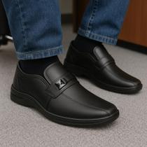 Sapato Social Masculino, Solado Antiderrapante de Borracha, Conforto para Trabalho
