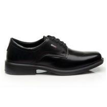 Sapato Social Masculino Together Couro Preto Pegada 124773-01 Sapato Social Masculino Together Couro Preto Pegada 124773-01