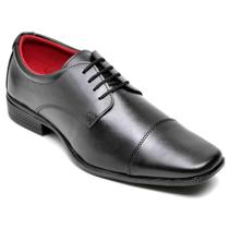 Sapato Social Masculino TopFlex de Amarrar Preto