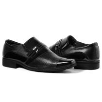 Sapato Social Masculino Veniz Preto Clássico Italiano Bico Fino Quadrado Calçar Macio Leve Confortável Modelo 1021 Sapato Social Masculino Veniz Preto Clássico Italiano Bico Fino Quadrado Calçar Macio Leve Confortável Modelo 1021
