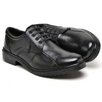 Sapato social militar masculino em couro - Dupai Calçados