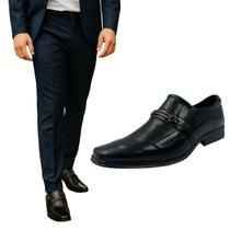 Sapato Social Mocassim Clássico Formal Masculino Moderno 1UN Sapato Social Mocassim Clássico Formal Masculino Moderno 1UN